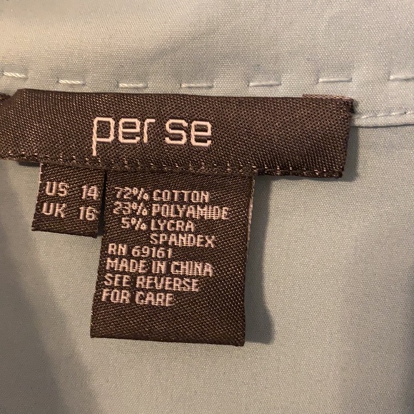 PER SE By Carlisle Blouse - Picture 6 of 9